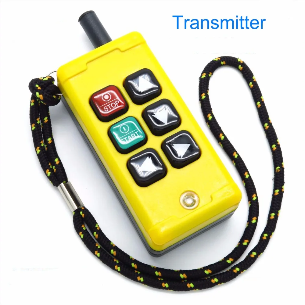 F21-4S 1 Transmitter + Receiver Industrial Remote Control Electric Hoist Controller Switches