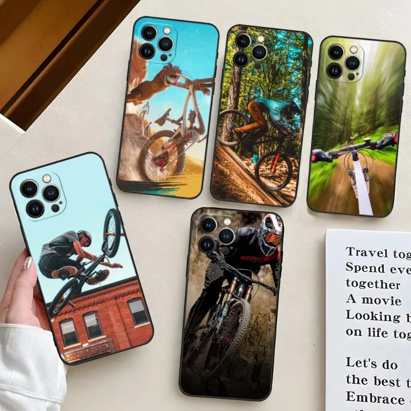 Велосипедный спортивный чехол для телефона Iphone 15 Pro Max 14 Mini 13 12 11 X Xr Xs 6 7 8 Plus задняя