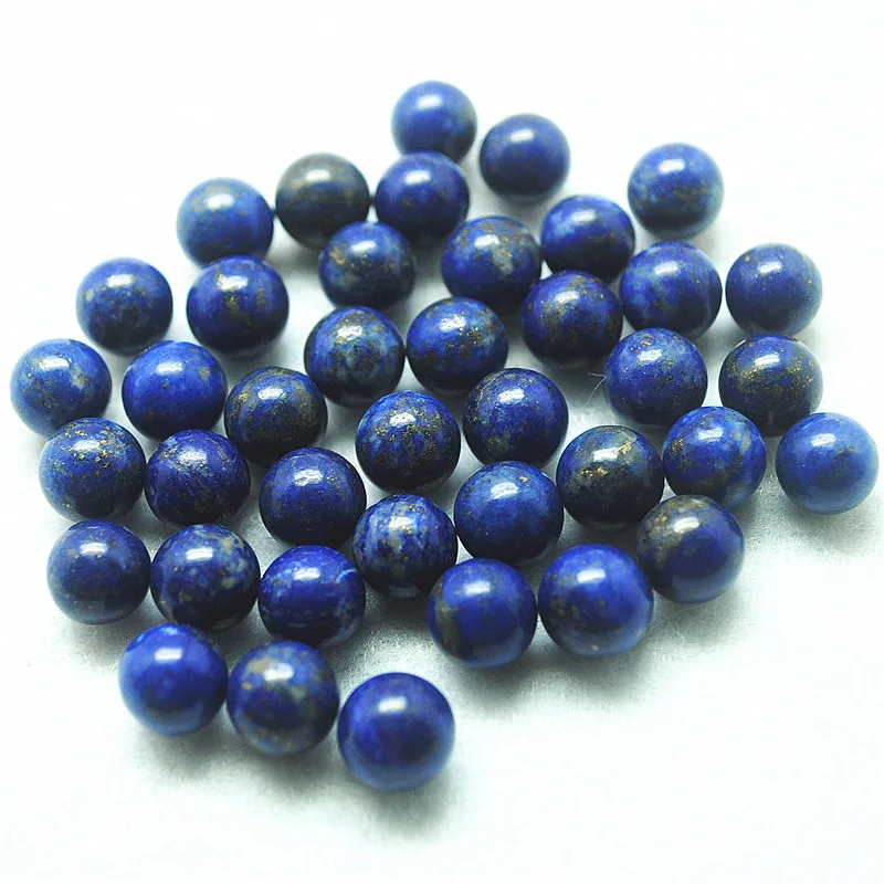 

Круглые бусины из лазурита, 8/10/12/14 мм, 15 шт.