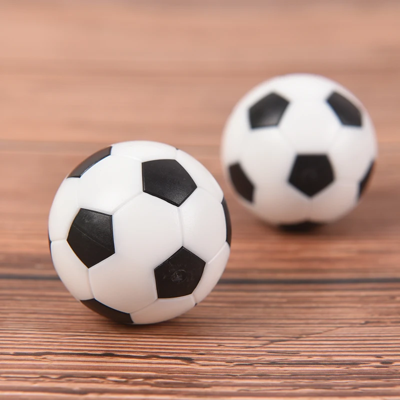 2 шт. 32 мм черно-белый полимерный Настольный футбольный Настольный мяч, футбольные мячи, детский футбольный мяч