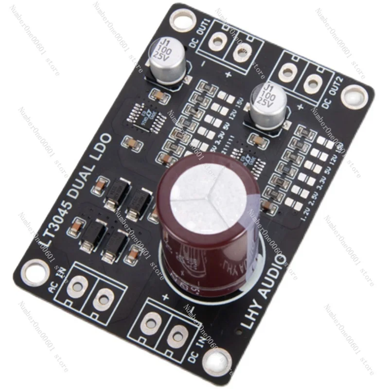 Блок питания постоянного тока с двумя положительными напряжениями для LT3045