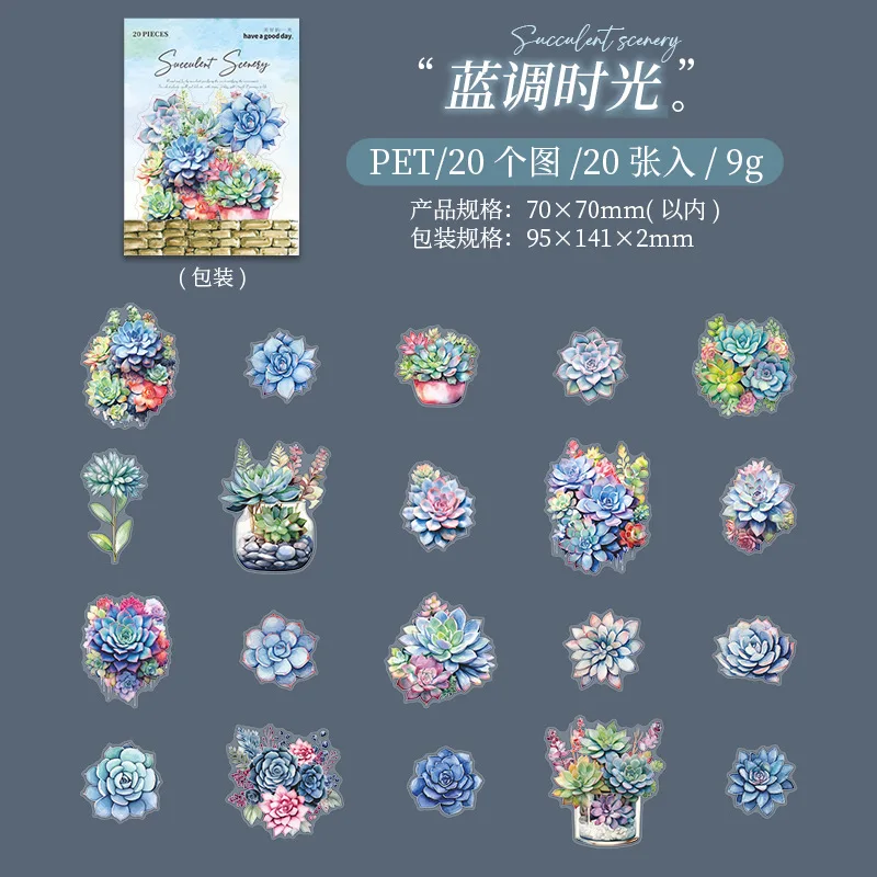 

Прозрачные водонепроницаемые наклейки Gimue