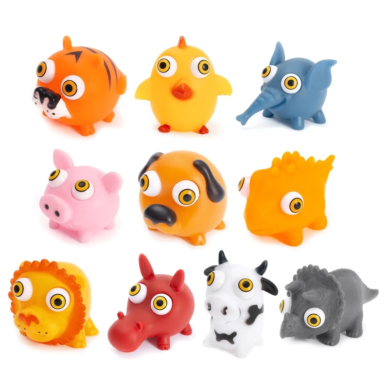 

Y3NF 5-12cm Decompression Toy Anxiety Vent Animal for Boys Girls Parties Bathing Time