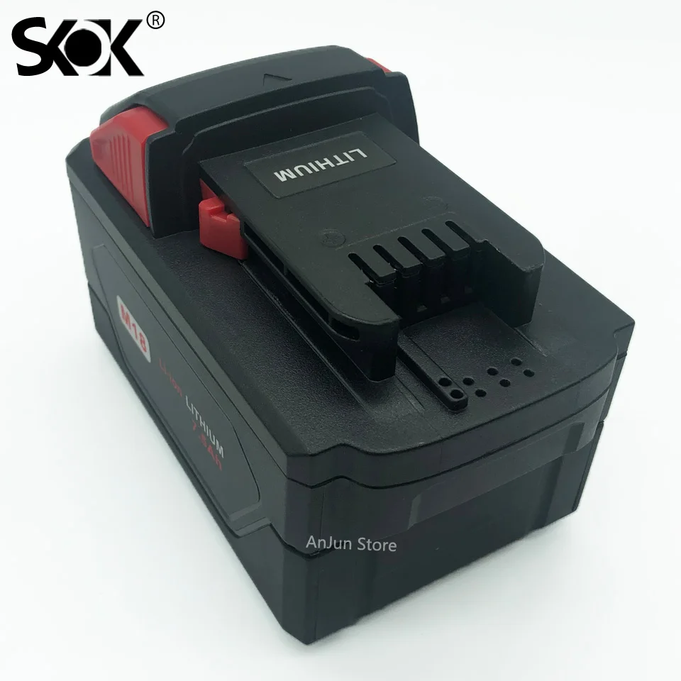 Литий-ионный аккумулятор M18B5 1889 Ач для аккумулятора Milwaukee M18