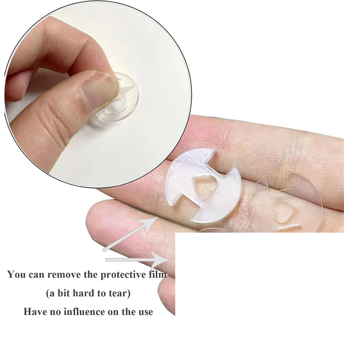 Съемные пуговицы с помпонами для шапок 50 шт. Держатель помпона Вязаные