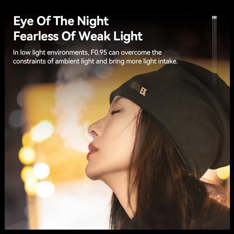 Объектив Brightin Star 35 мм F0.95 APS-C для беззеркальной камеры Sony E Nikon Z Canon EOS M EOSR RF M43 Fuji X