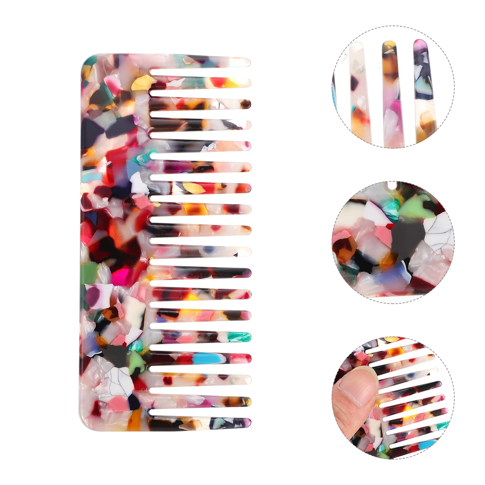 

Comb Hair Combs Fashion Fashionable Stylish Cutting Styling Detangling Hairdressing Salon Set Large Portable Cellulose