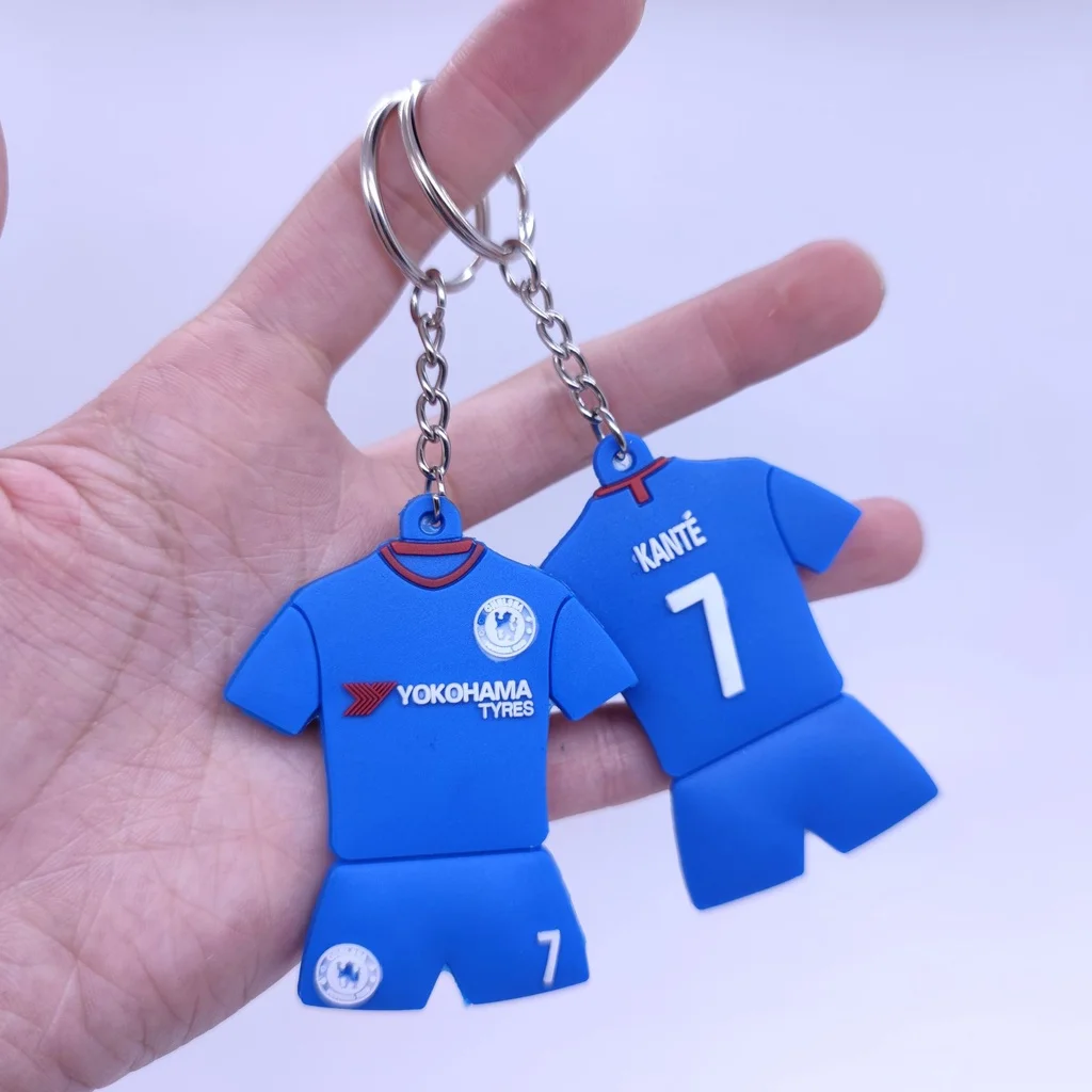 Модный трендовый брелок в виде звезды из Джерси силиконовый шнурок для ключей от