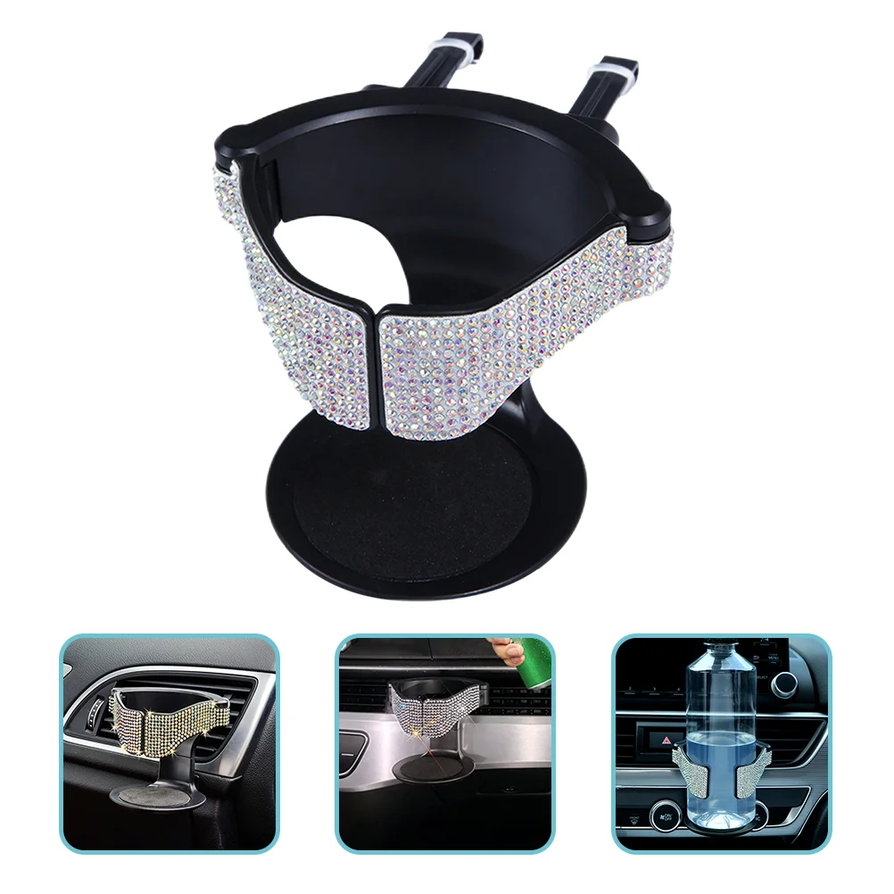

Rhinestone Replacement Cup Holder Car Holder Vehicle Mounted Holder Car Air Vent Bottle Mount