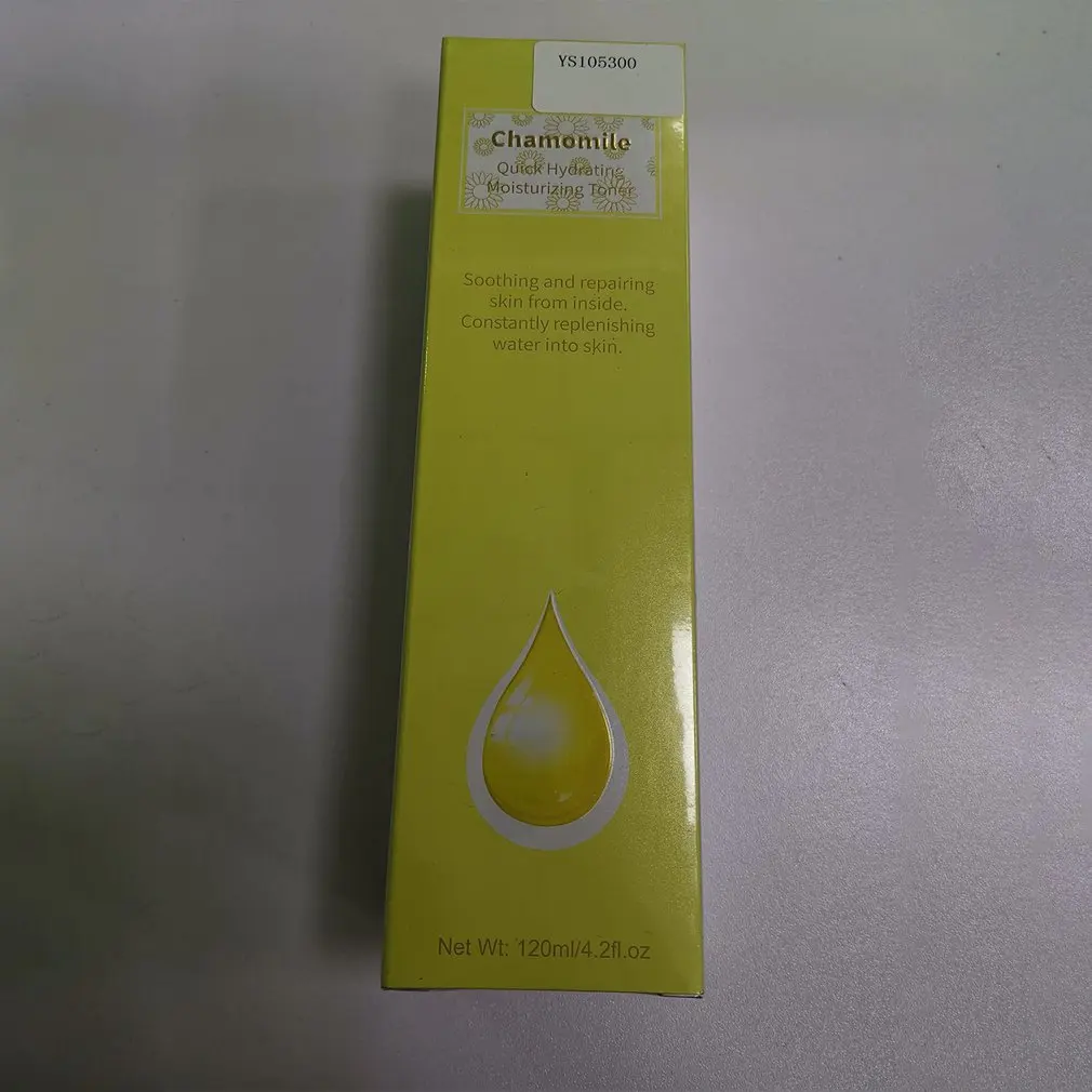 

Designed Exquisitly Chamomile · Quick hydrating moisturizing Toner