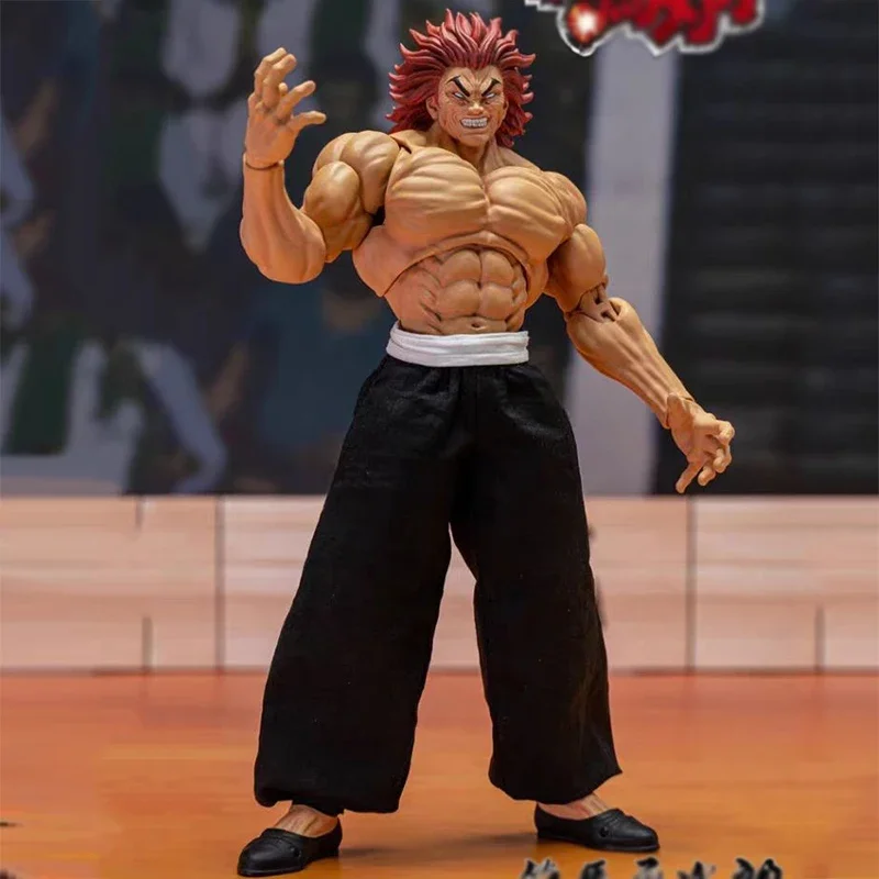 Фигурки Yujiro GK Baki The Grappler Hanma Новые подвижные суставы Аниме Коллекция ПВХ Модель