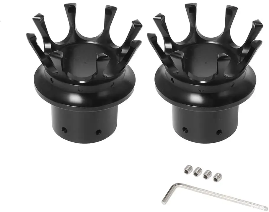 

Black Axle Nut Covers Crown Front Axle Caps for 883 X48 1200