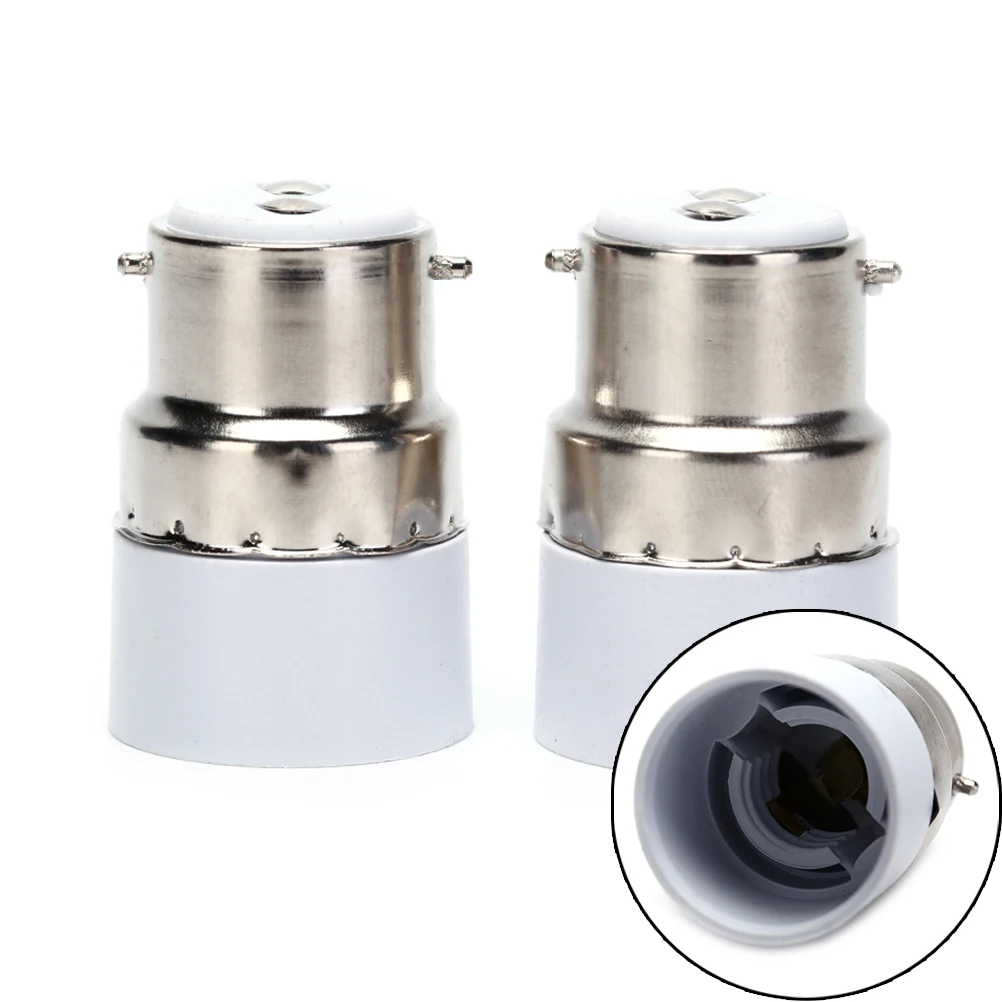 

Light B22 To E14 Screw LED Light Bulb Socket Adapter Led Lamp Bulb Base Conversion Holder Converter Adapter Lamp Holder Parts