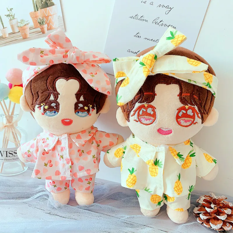 

NEW summer 20cm Baby Doll clothes Plush Doll's Clothes Summer suit Toy Dolls Accessories for our generation doll accessories