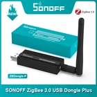 USB-ключ SONOFF ZB Dongle-P Zigbee 3,0, универсальный шлюз ZigBee через ZHA или Zigbee2MQTT, захват через USB-интерфейс с антенной