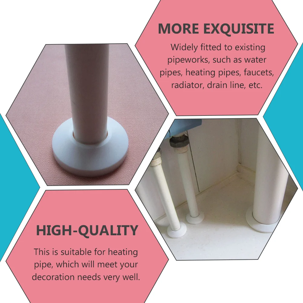 12 шт. круглая крышка украшение для труб отверстие трубопровода крышки радиатора