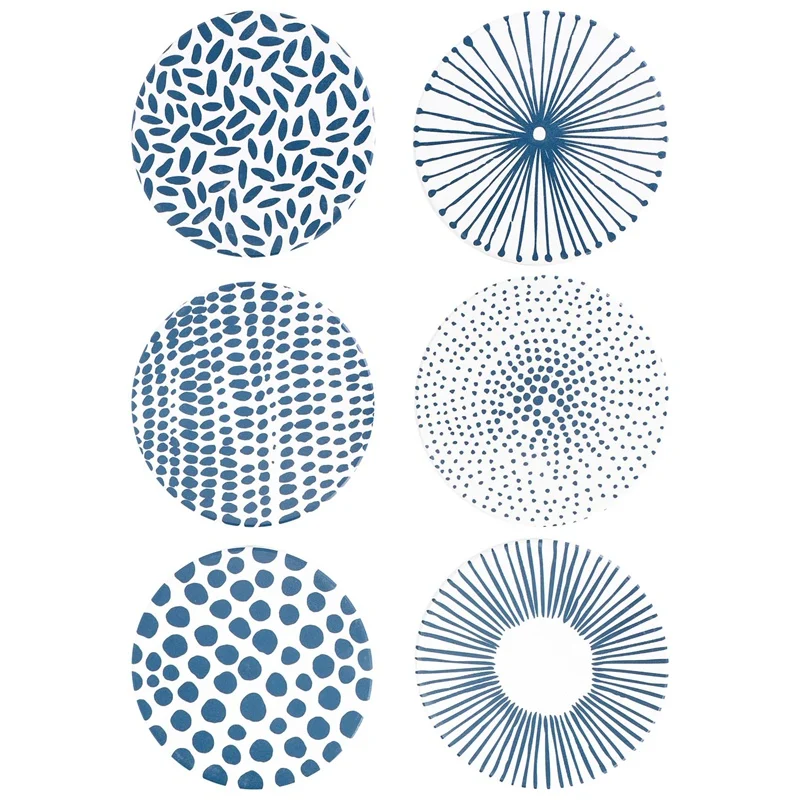 

Горячий керамический камень с пробковой основой нескользящий теплоизоляционный коврик для стола впитывающие подставки для напитков набор...