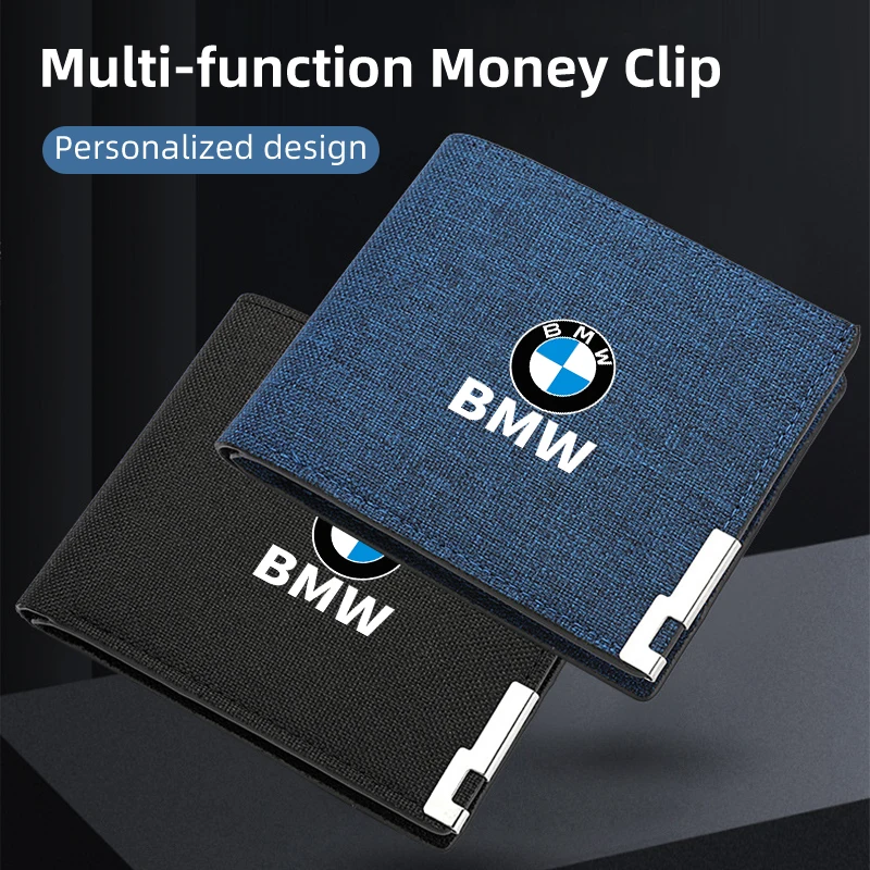 Автомобильный логотип Мужской кошелек держатель для кредитных карт органайзер