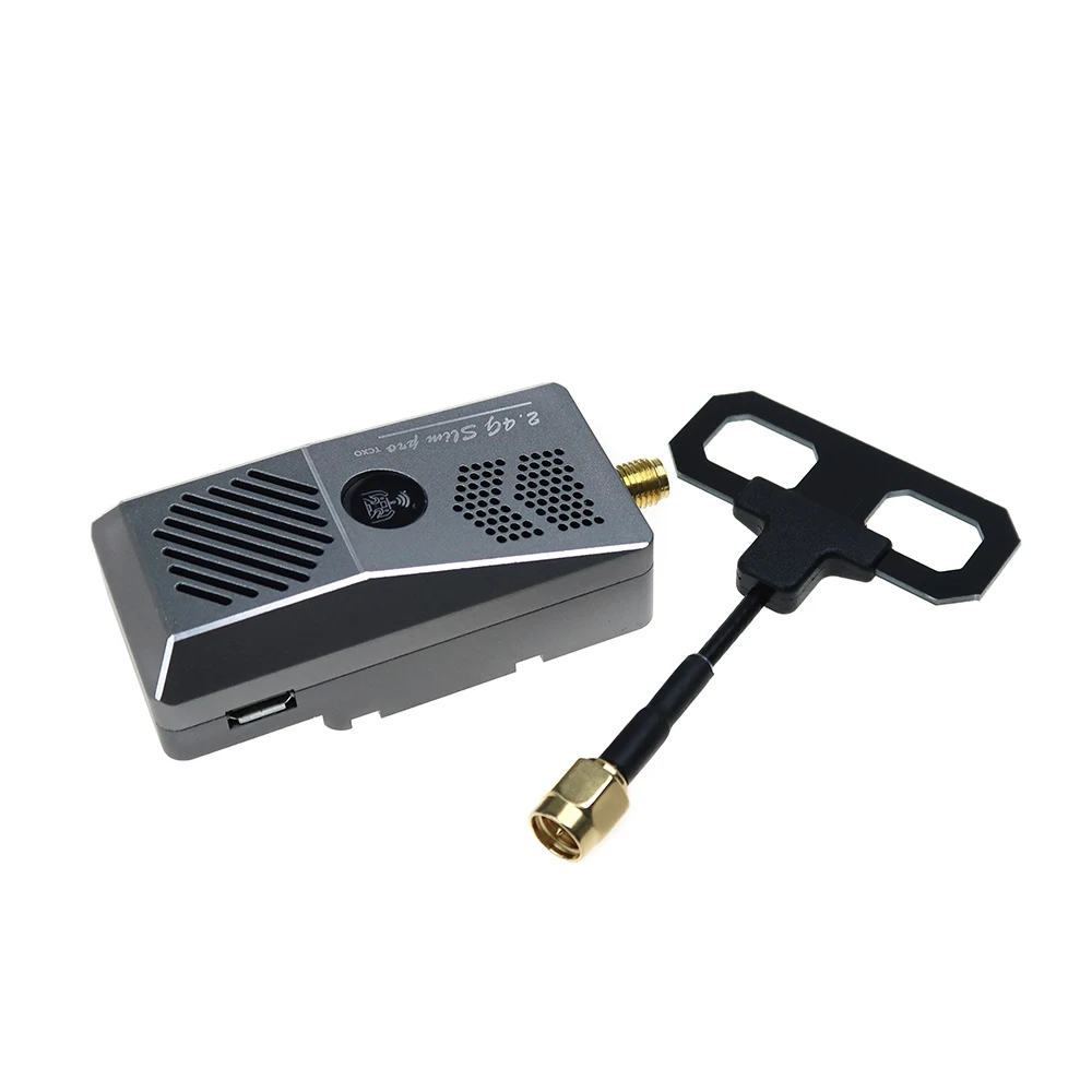 HappyModel ES24TX Slim Pro 2 4G express SLRS ELRS Nano TX модуль с охлаждающим вентилятором корпуса CNC для