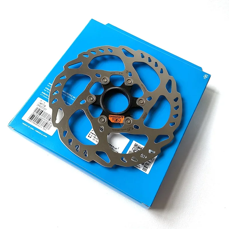 Фото Ротор дискового тормоза велосипеда 105 SLX SM-RT70 Ice-Tech Centerlock 160/180 мм №2