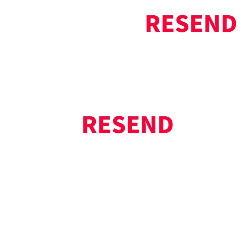 

Resend Link