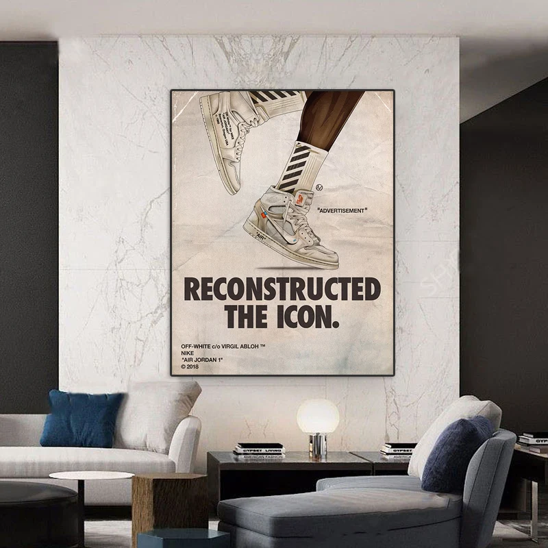

America Style House Office Decoration Inspirational Poster Graffiti Wall Art Fashion One Piece Canvas Prints Cuadros Painting