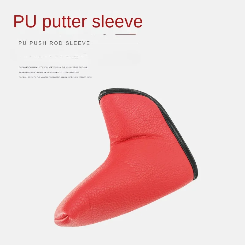 Golf Club Sleeve PU Leather Synthetic Material Iron Golf Club Sleeve Putter Sleeve Golf Accessories