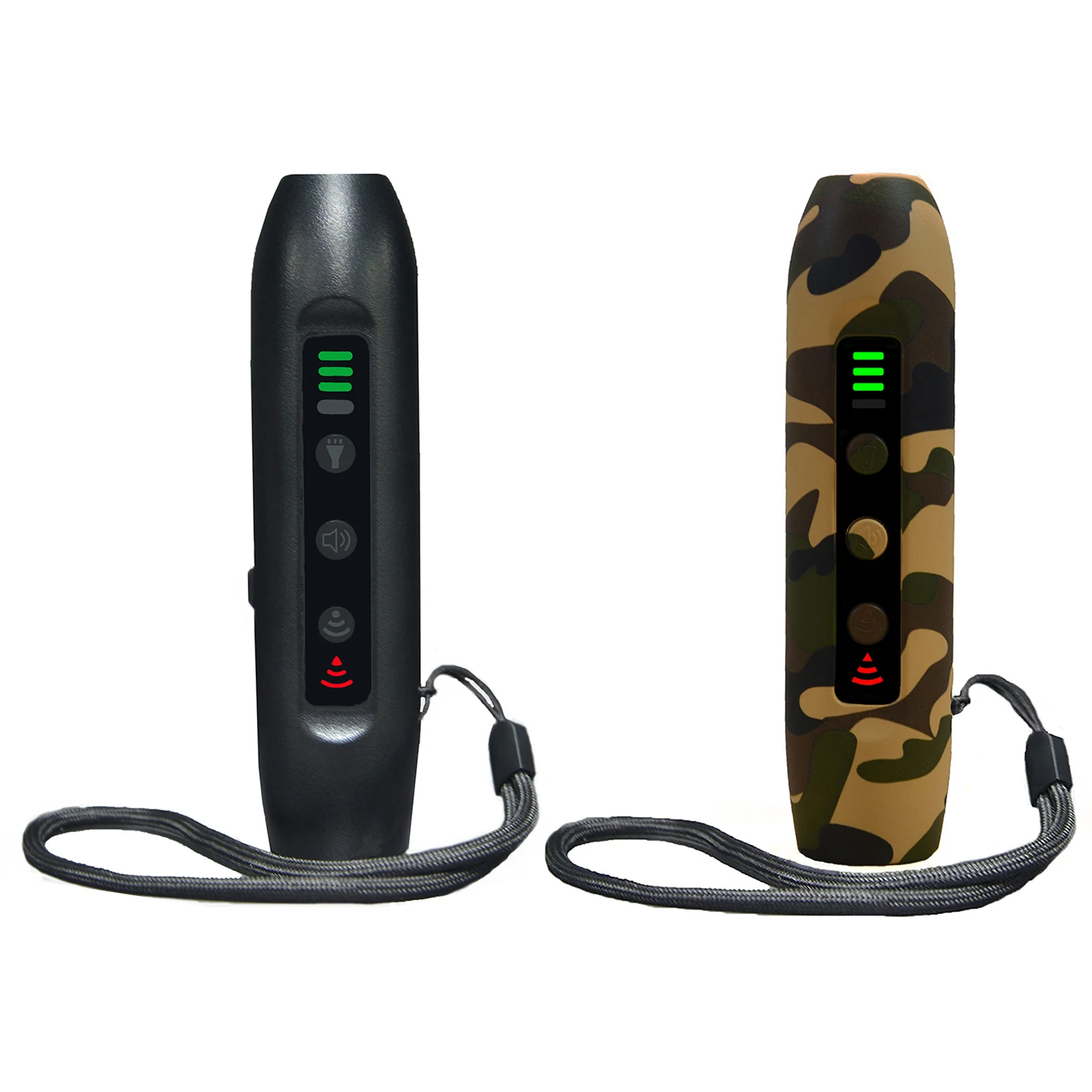 

No Dog Noise Anti Barking Device Dog Repeller 3W Flashlight 3 Modes Ultrasonic Dog Bark Deterrents Devices Dog Training Recharge