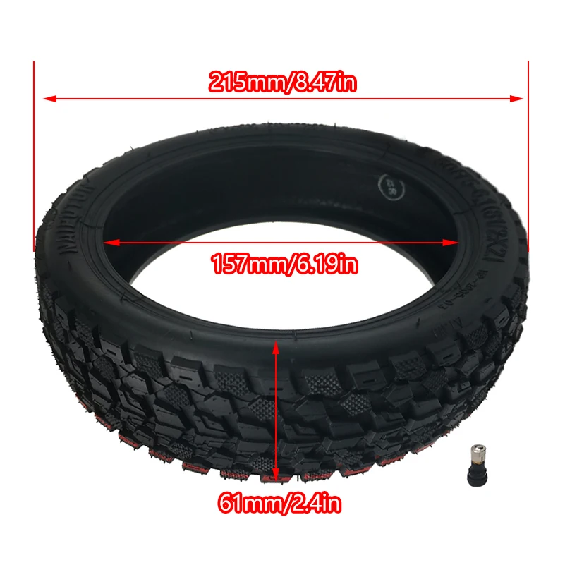 8-дюймовая 1/2*2 Противоскользящая Утолщенная Вакуумная Шина Для Электрического