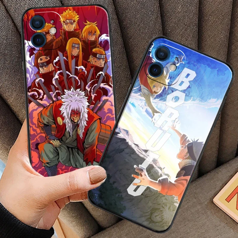 

Naruto Sasuke Cartoon Phone Cases For iPhone 11 12 Pro MAX 6S 7 8 Plus XS MAX 12 13 Mini X XR SE 2020 Soft TPU Funda Coque