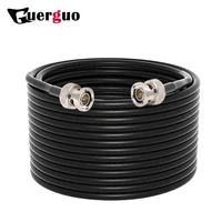 1pc rf coaxial bnc male to bnc male plug rg316 rg174 rg58 cable 50 ohm crimp connector dual bnc male plug wire 0 5m 1m 2m 5m