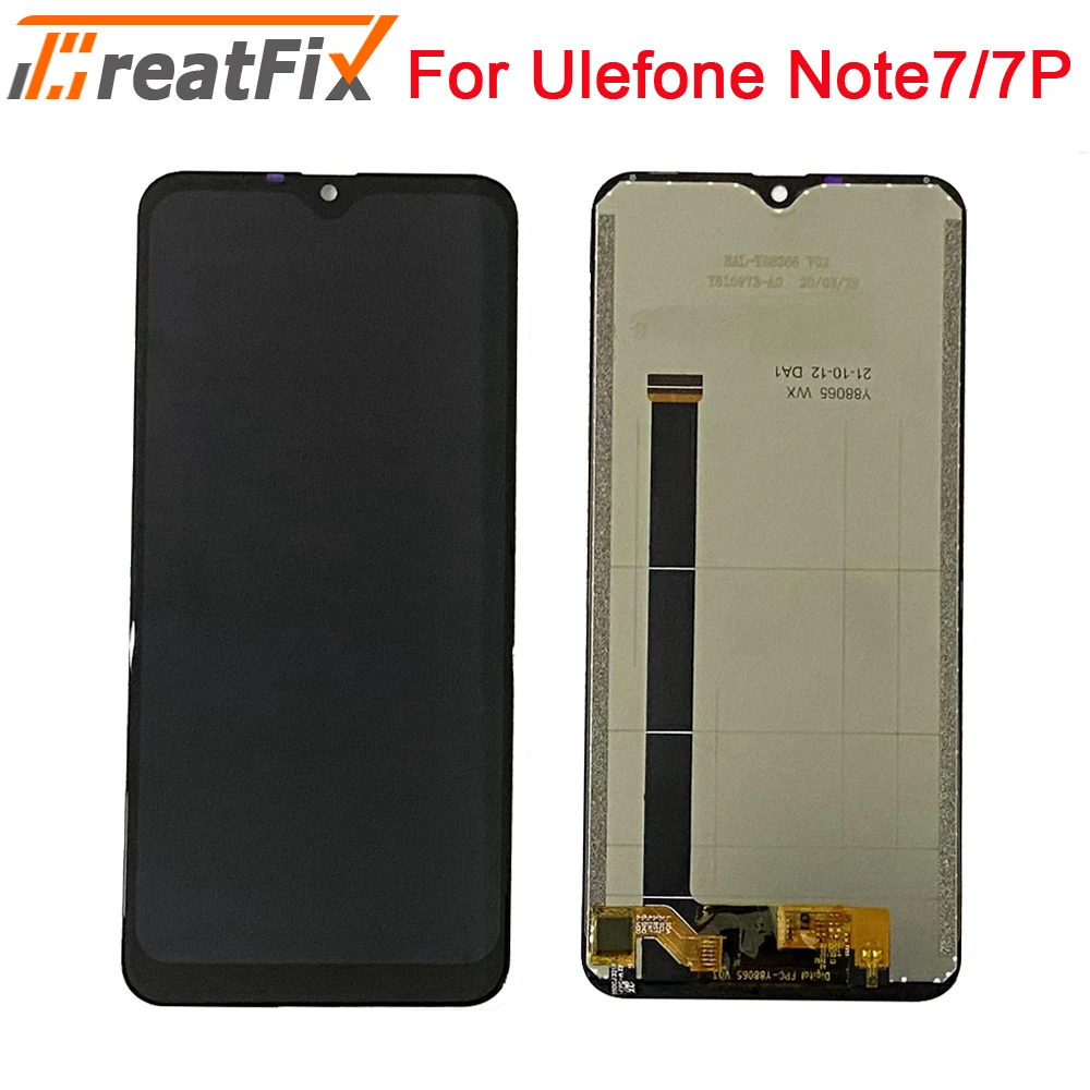 Оригинальный ЖК-дисплей для Ulefone Note 7, сенсорный экран, дигитайзер, запчасти для телефонов Ulefone Note 7P S11, экран дисплея, запчасти для ЖК-экрана