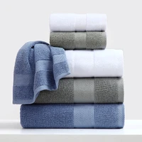 bath towel cotton luxury high qualitysoft super absorbent bath towel 70x140cm hand towel 35x75cm