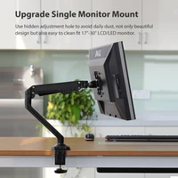BEWSIER D5 Aluminum Height Adjustable 17-32 inch LCD LED Monitor Holder Desk Stand Flexi Gas Strut Monitor Mount Bracket