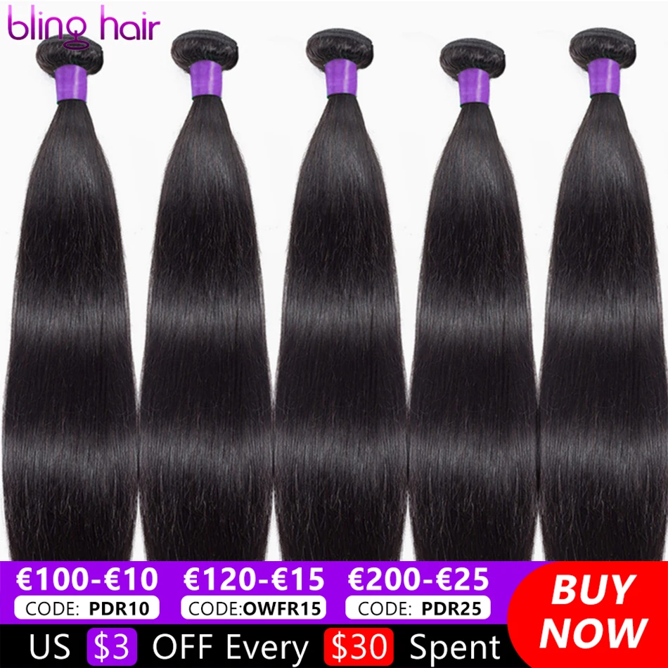 Шикарные волосы 8 шт. распродажа прямых пучков волос сделка человеческие Remy для