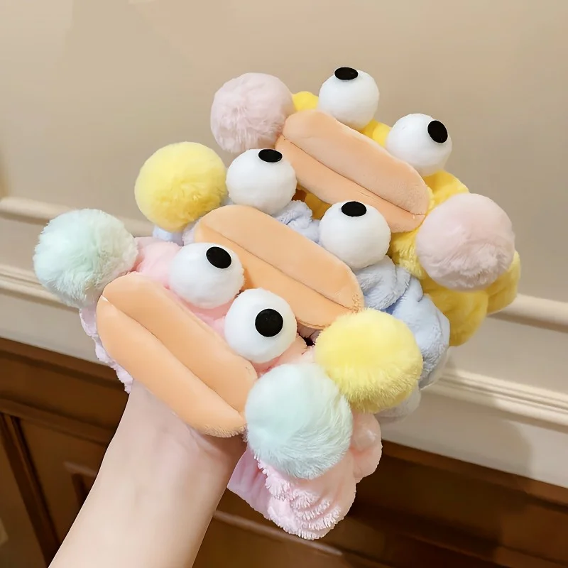

AISHG New Women Funny Sausage Mouth Cute Headband Makeup Hairband Hair Accessories For Female Korean Version Hair Bands
