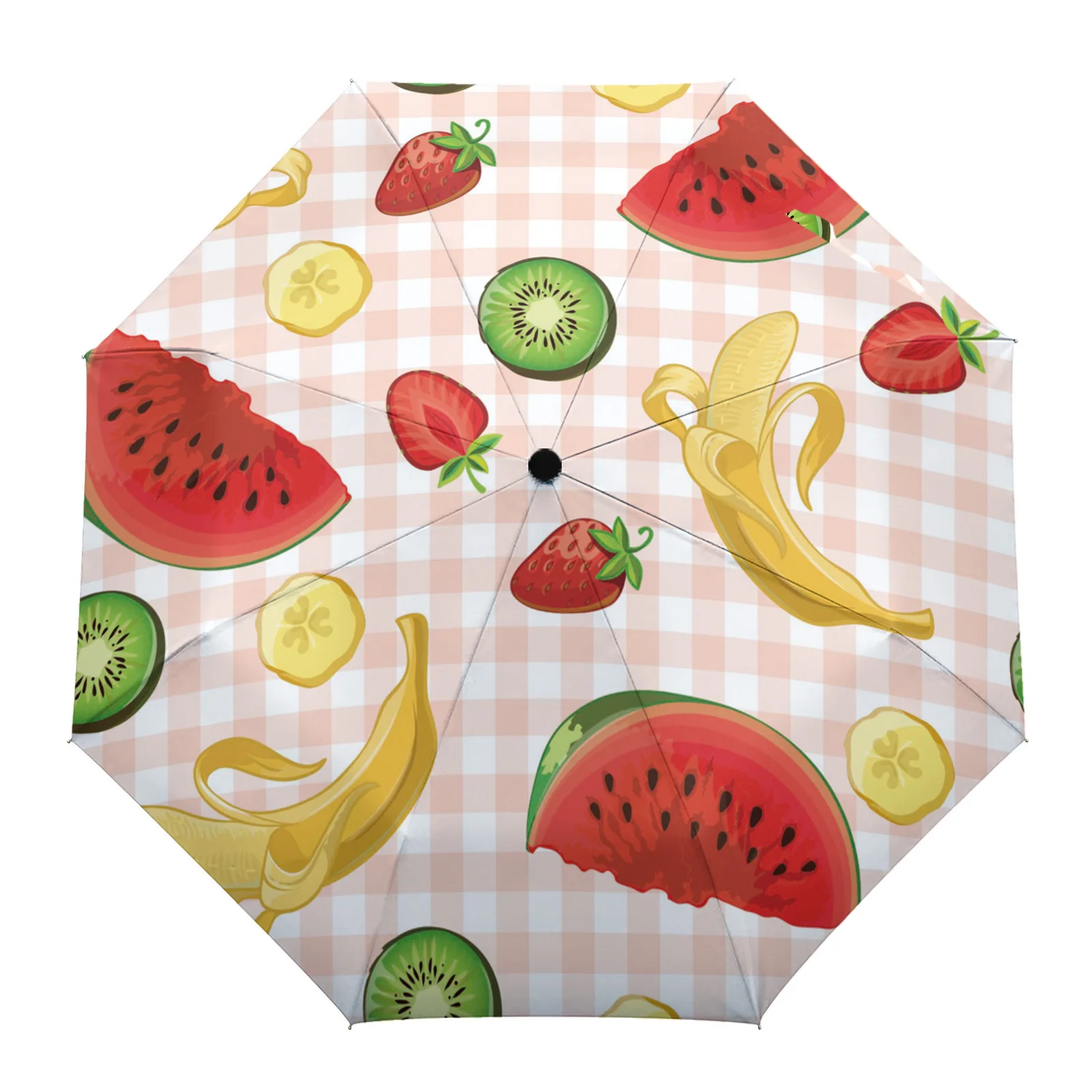 

Fruit Watermelon Lemon Rain Umbrella Folding Sun Umbrella Outdoor Sunscreen Anti-UV Parasol Female Male Umbrellas