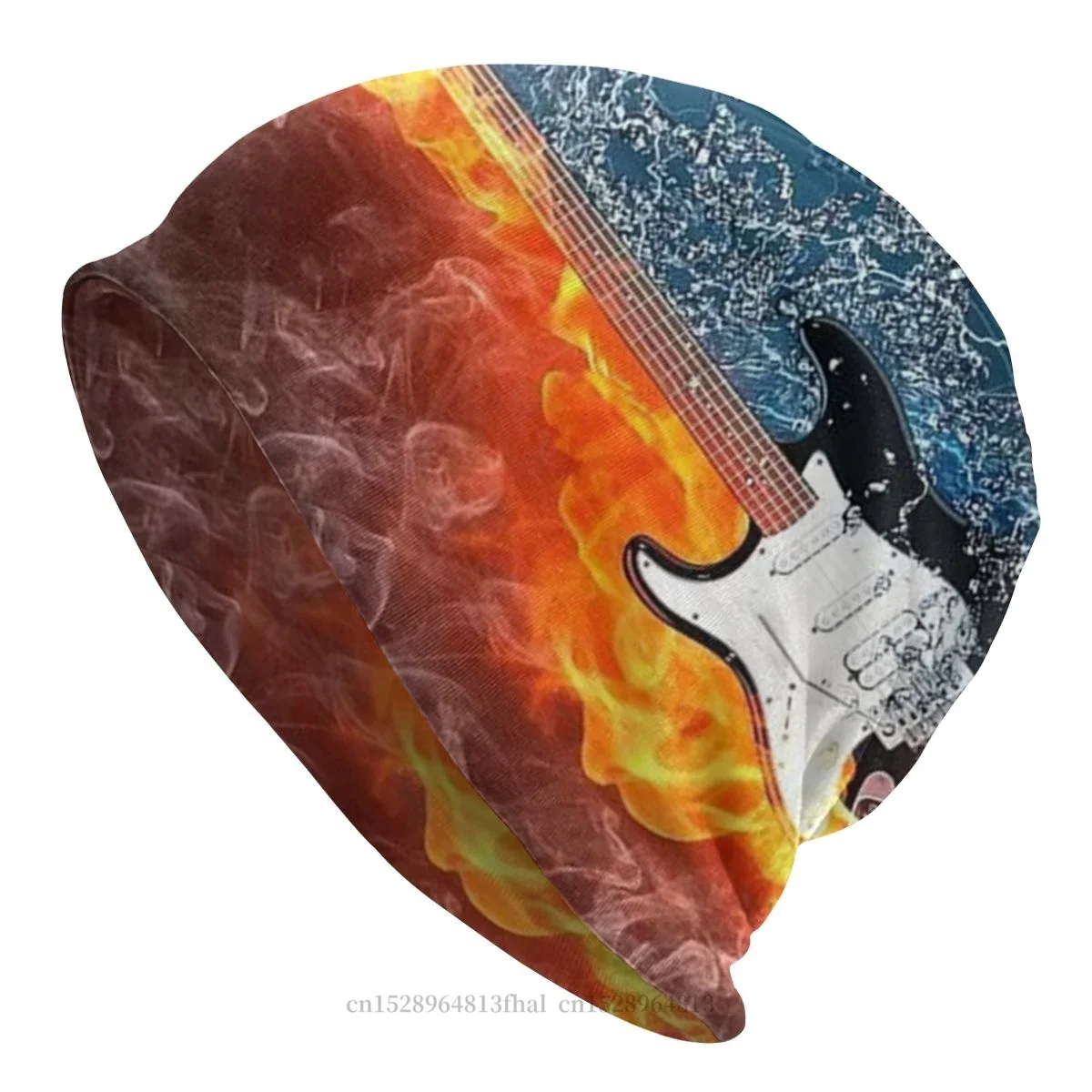 

Шапочка головные уборы мужские женские мужские шапочки шапка крыло Stratocaster электрическая гитара зимняя теплая шапка хип-хоп шапка s