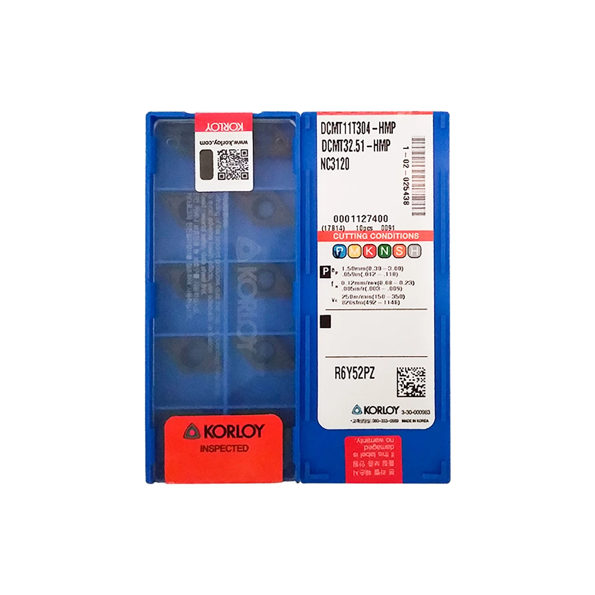 

KORLOY 100% Original DCMT DCMT070202 DCMT070204 DCMT11T302 DCMT11T304 DCMT11T308 HMP PC9030 Turning Tool CNC Lathe Insert Tools