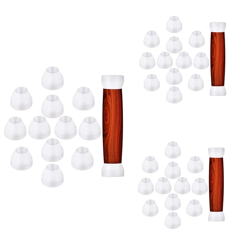 

Топ 36 штук ручка Втулки белая ручка Втулки антипригарные искусственные втулки синтетические втулки для CA отделка перо поворот