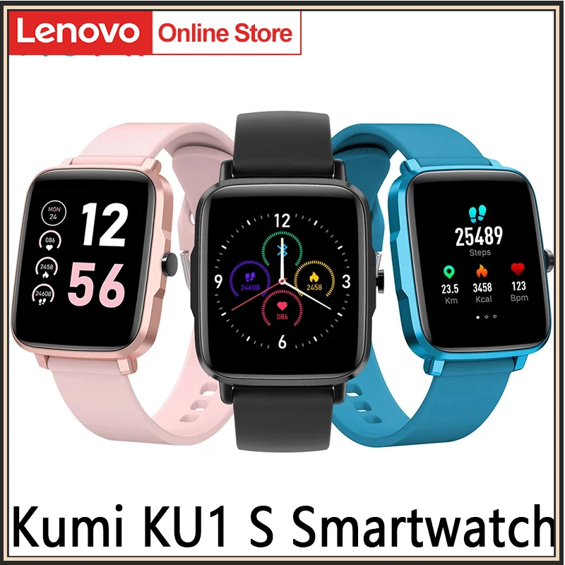 

Смарт-часы KUMI KU1 S, IP68, Bluetooth 5,0, монитор сна