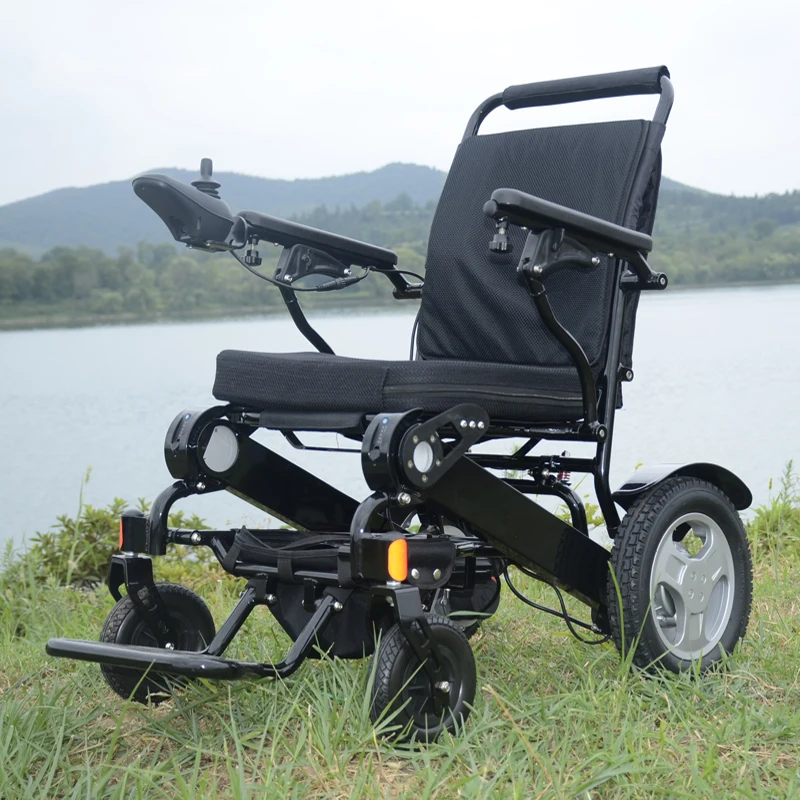 

Outdoor use smart easy folding power mobility electric wheelchair for sale