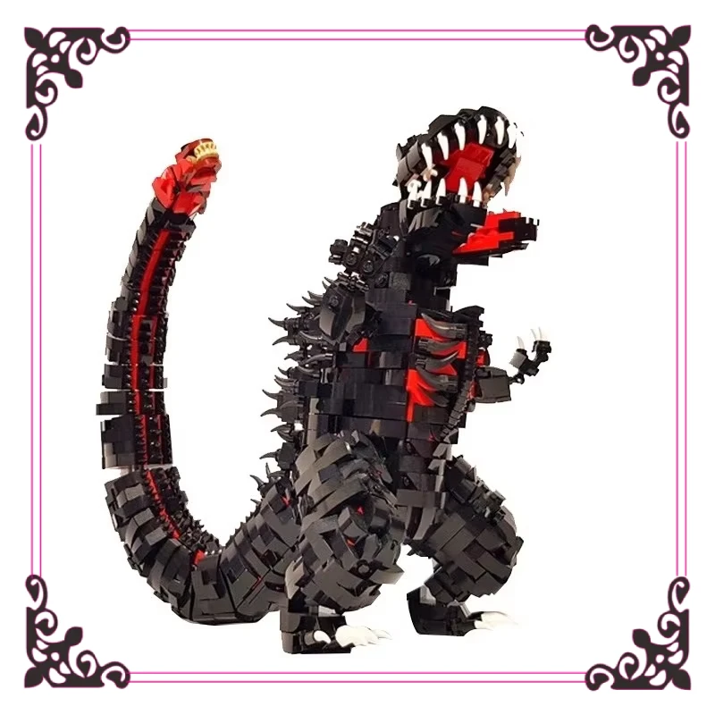 Динозавр MOC-48937 периферийные устройства из фильма Король монстров строительные