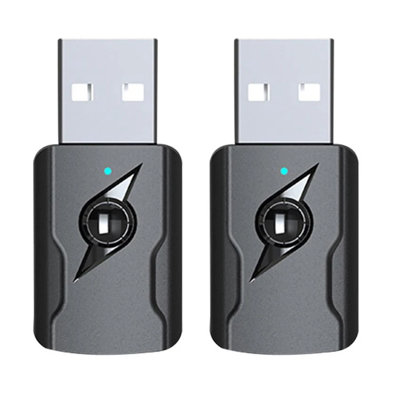 

2x4 в 1 USB Bluetooth 5,0 беспроводной передатчик приемник 3,5 мм AUx аудио адаптер для Bluetooth динамика ТВ ПК автомобильный комплект