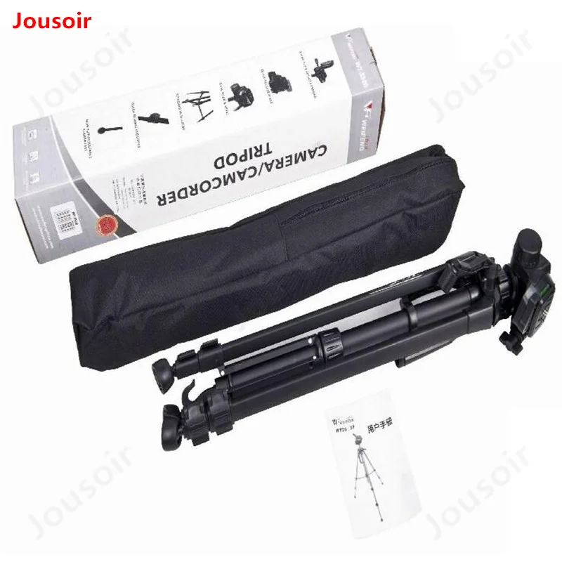 Weifeng WT-3560 Микро SLR Цифровой Фотокамеры Штатив PTZ Живой Мультиугольник Вращающаяся Телефонная Подставка Шаровая головка для камеры онлайн