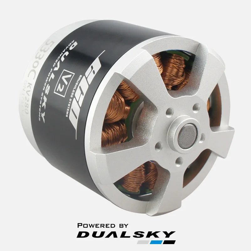 DUALSKY ECO 5330C 205KV 280KV бесщеточный двигатель внешний ротор модель самолета с