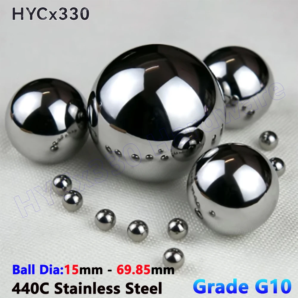 Шарики из нержавеющей стали G10 класса 440C 15 875 16 669 17 462 18 19 05 мм до 69 85 круглые шарики