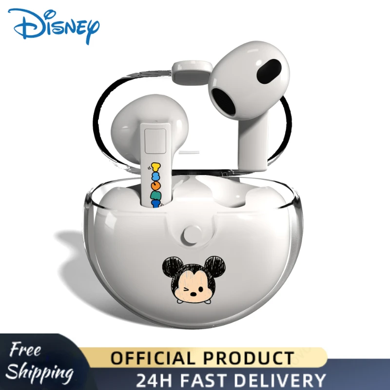 

Disney Tws Wireless Bloothooth Gaming Earphone Mickey And Minnie 2022 Blutooth Headset Bluetooth Type C Earbuds Free Shipping