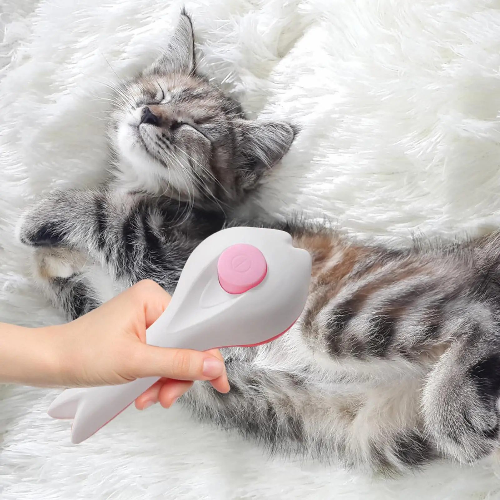 

Pet Dog Hair Brush Cat Shedding Comb Grooming Care Brush Comb for Long Hair Mats Tangles Furs Removal Pet Supply Pet Accessories