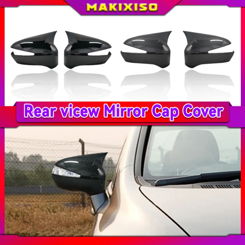 

Carbon Fiber Door Side Rearview Mirror Cover Trim For Honda Civic 8th 2006 2007 2008 2009 2010 2011 Accessories Car Styling